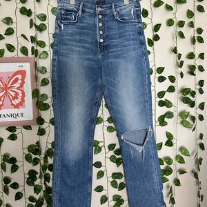 Women’s mother jeans size 28 high waisted